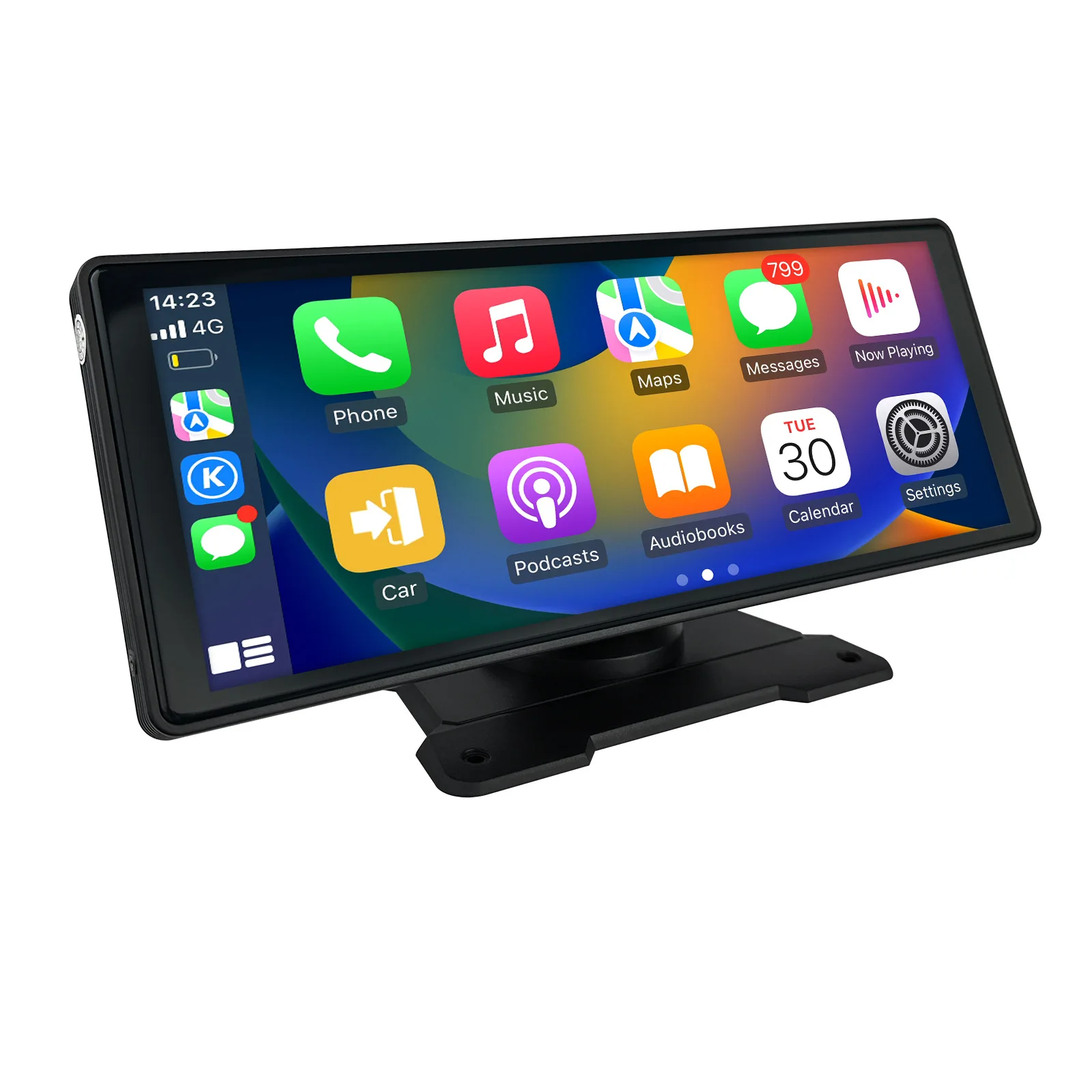 10.26 inch portable wireless Carplay car smart screen MP5 car navigation reversing image