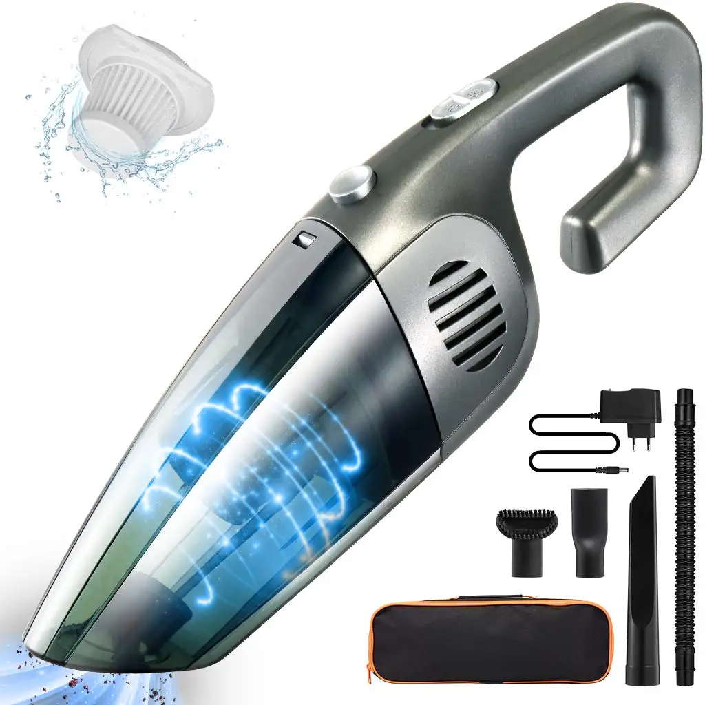 
Wireless Vacuum Cleaner Rechargeable Cyclone Suction Mini Handheld Staubsauger Cordless Wet Dry Auto Portable for Car Home 
