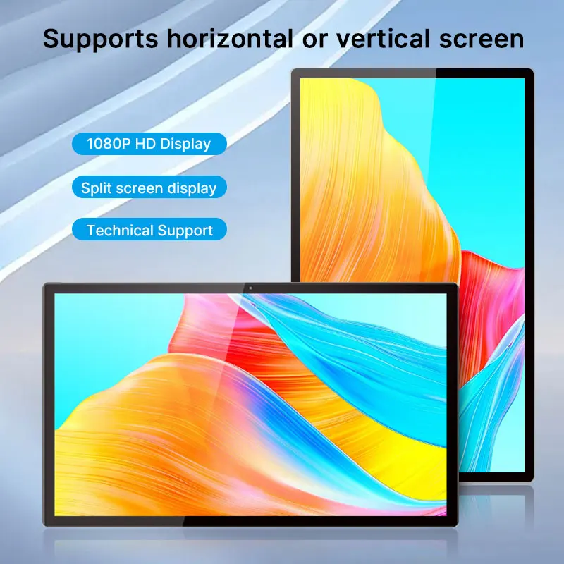 Wall Mount Android Digital Signage Smart LCD TV Display Menu Board Indoor Ad Screen for Advertising Display