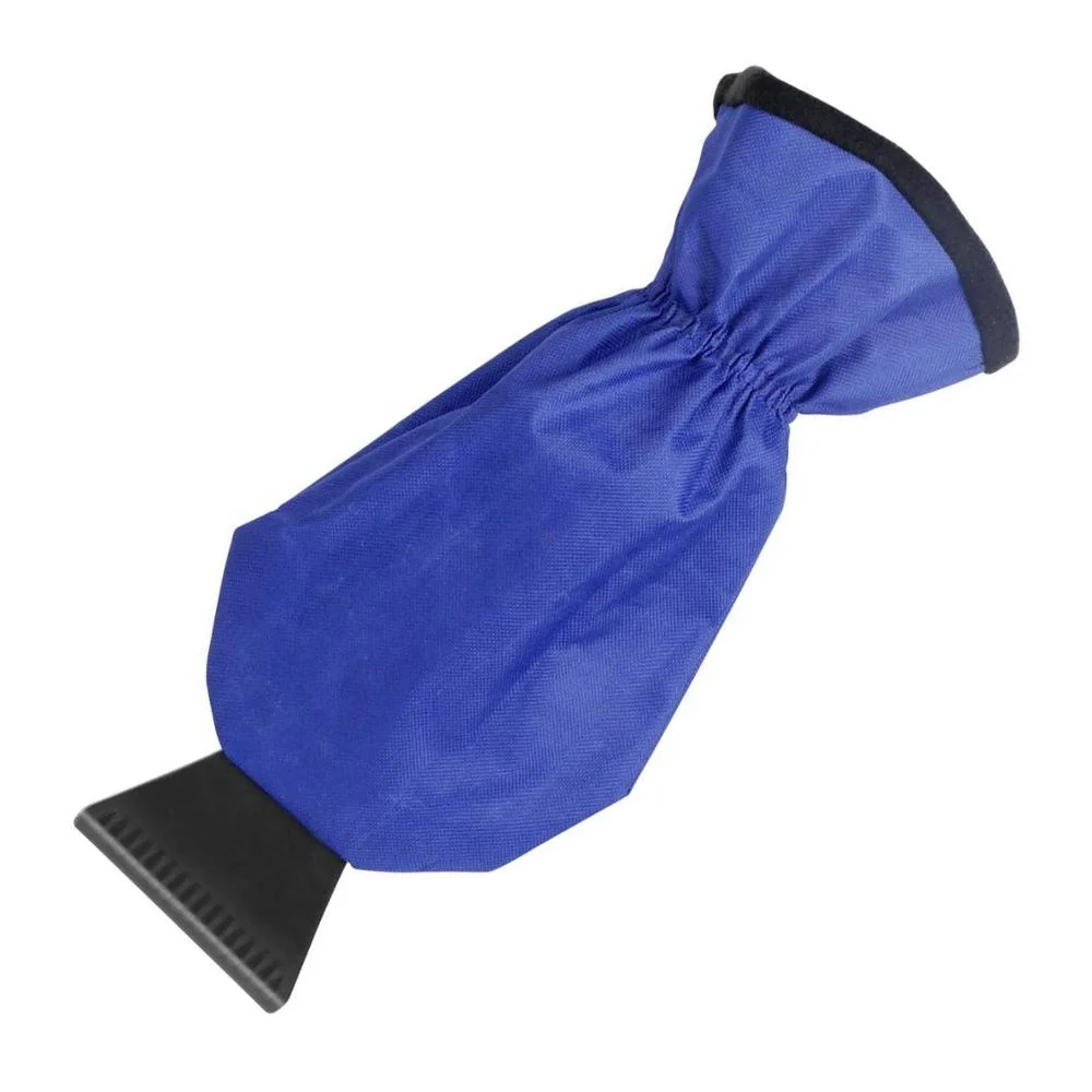M4 Ice scraper with waterproof glove Lined of velvet/ice scraper mitt