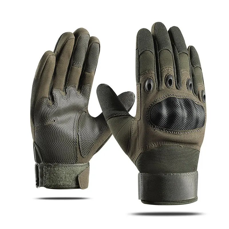 Training sport Tactical gloves Hunting Riding Fitness Hiking Motorcycle Outdoor Security protection Full Finger Gloves