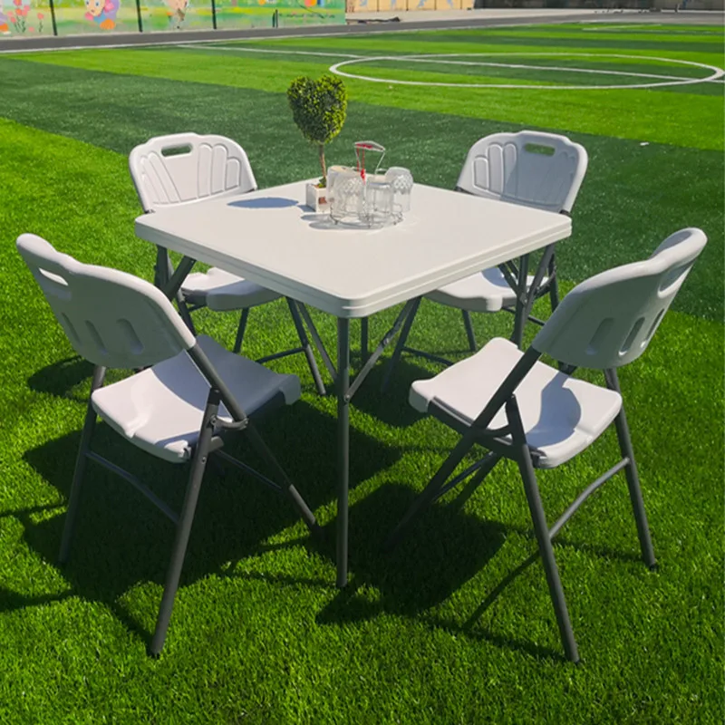 foldable furniture portable plastic outdoor picnic bbq camping folding table