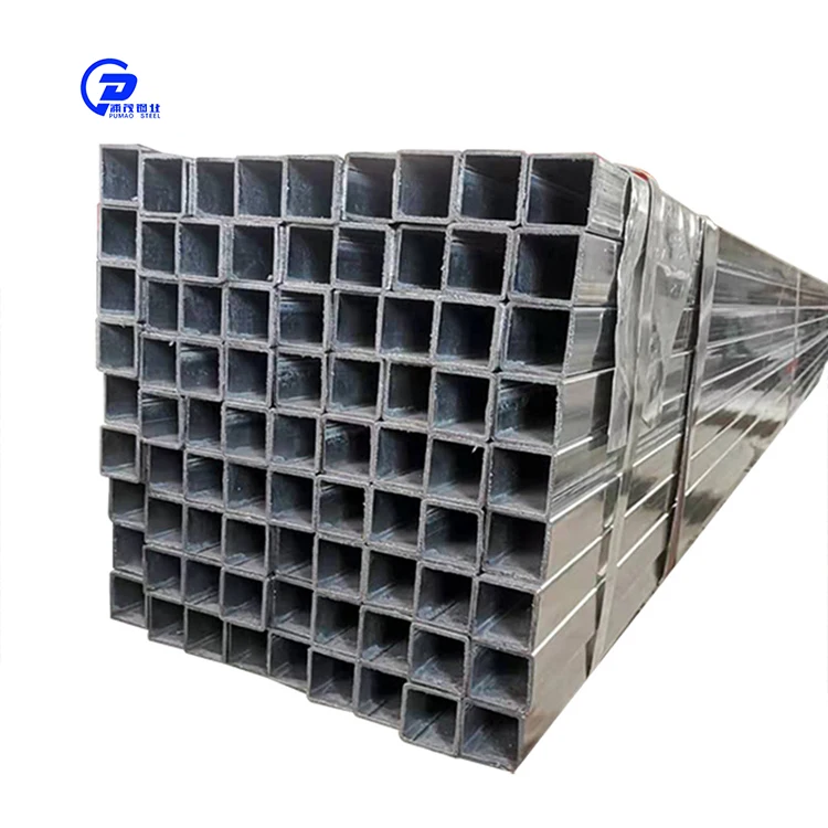 40x40 square tube SHS hot dipped galvanized square steel pipe