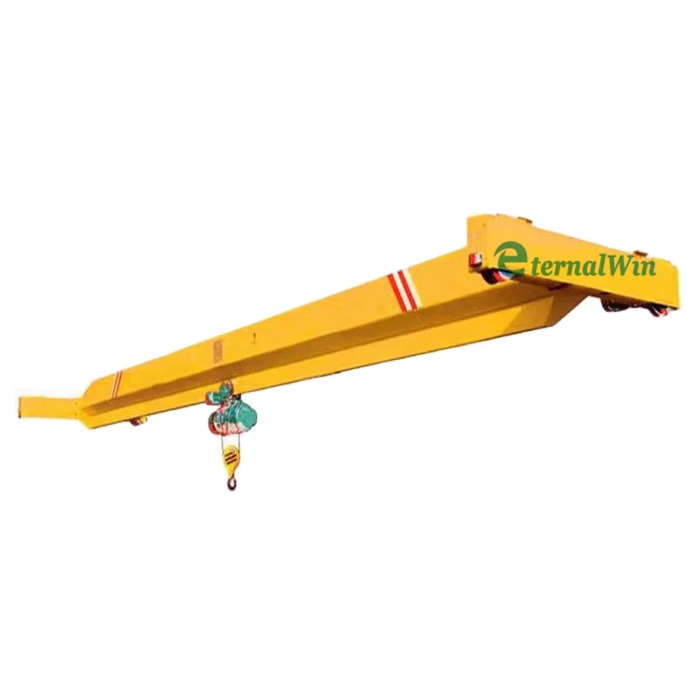 Overhead crane 5 ton single girder beam electric overhead  crane  price