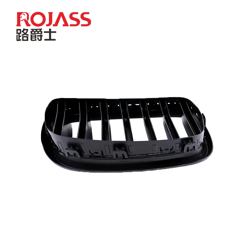 51712334708 For BMW X5 Series F16 F15 Front Kidney Shadow Line silver chrome Grille Front Bumper Grille Left