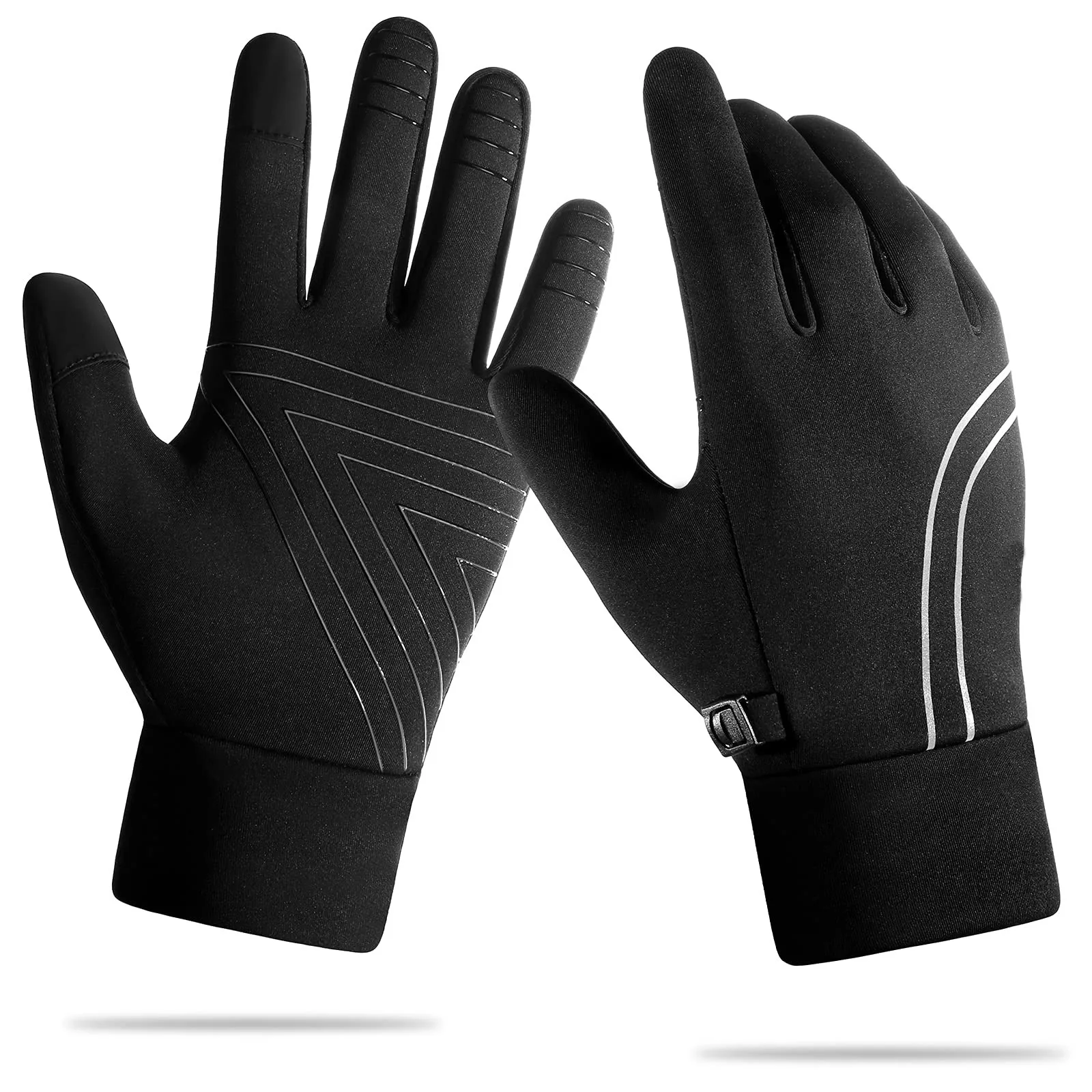 touchscreen running winter mens warm gloves liners sport velo handschuhe warm gloves