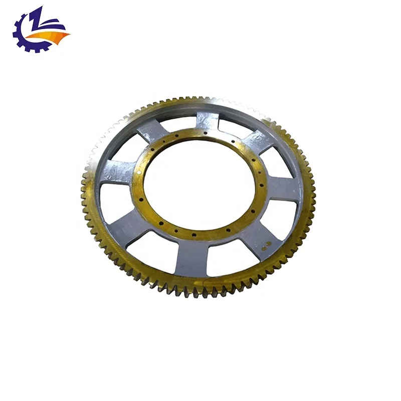 China Manufacturer Supply High Precision Large Gearbox Transmission Cast Iron Worm Gear Customized As Picture