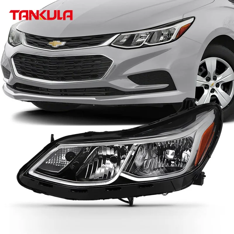 NEW Auto Body System Head Light Headlight Headlamp Assembly Car Front Halogen Headlamp For Chevrolet Cruze 2016  2017 2018 2019