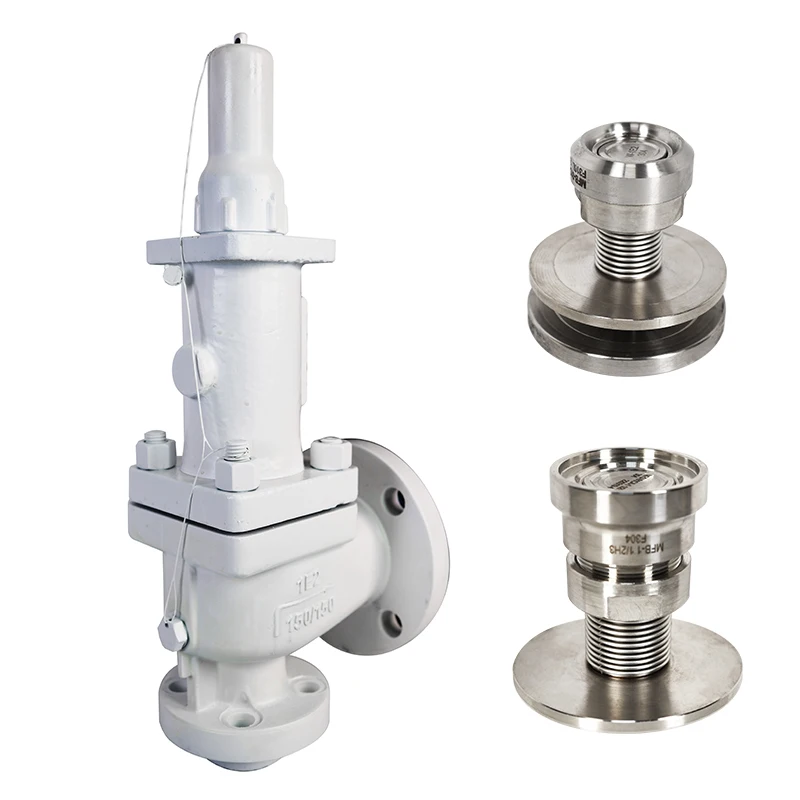 Best Quality API 150LB 1E2 Spring Low Lift Safety Valve  Flanged Type bellows Safety Valve Pressure Relief Valve