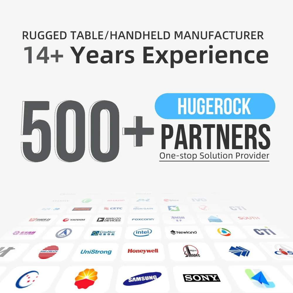 HUGEROCK T101EX Certified Atex 4g 8+128GB 1000nit High Light External Nfc Reader Barcode Scanner Rugged Android Tablet Pc