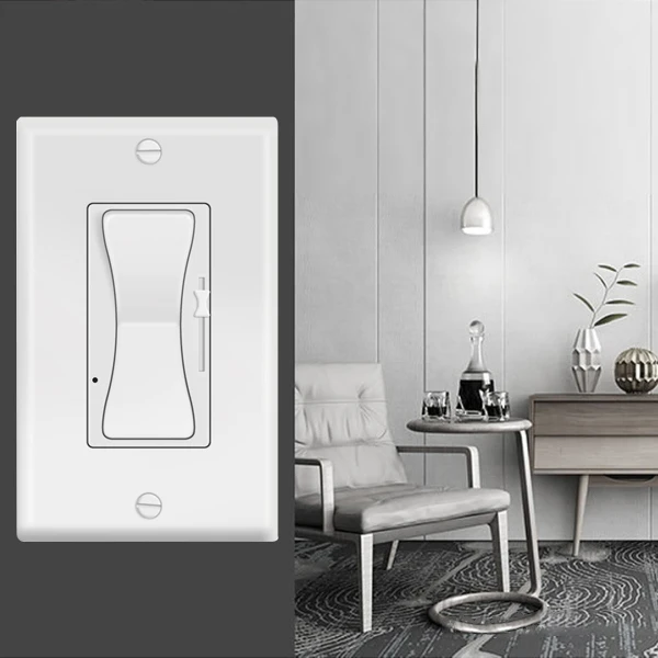 Keygma 150W Single Pole 60Hz Wall Light Canadian Dimmer Switch with ETL Certificate