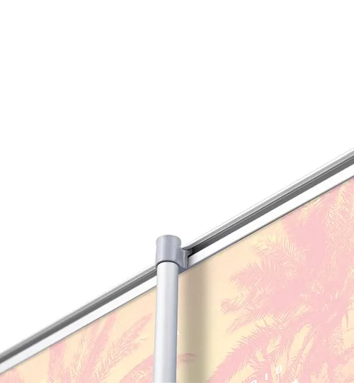 85*200cm Full Aluminum Retractable Roller up Banner Stand Trade Show Exhibition Display Usage