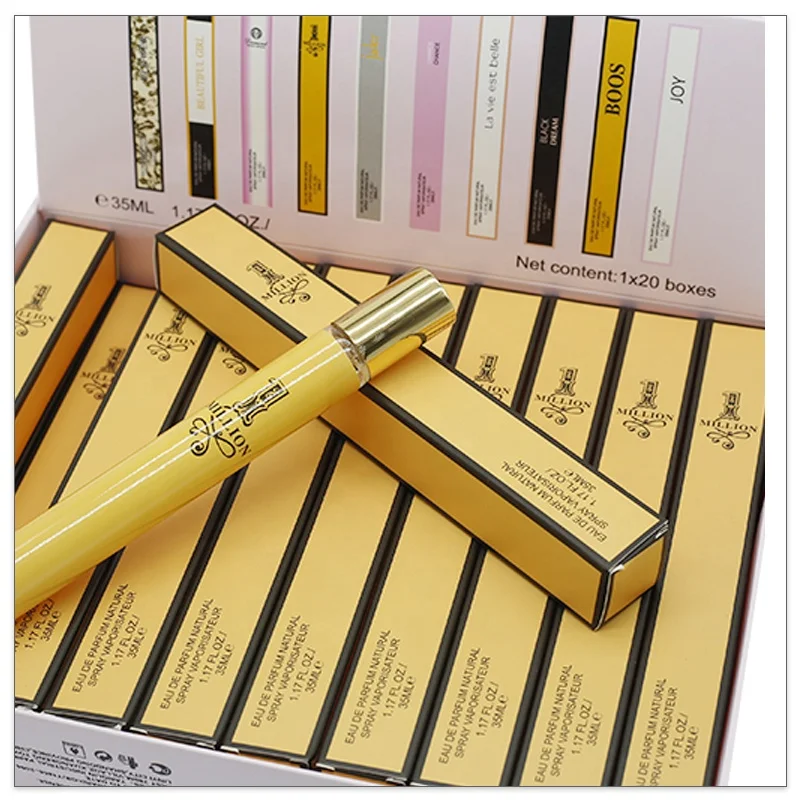 35ml Crystal Mini Floral Perfume Sets Pocket Designer Perfumes For Women