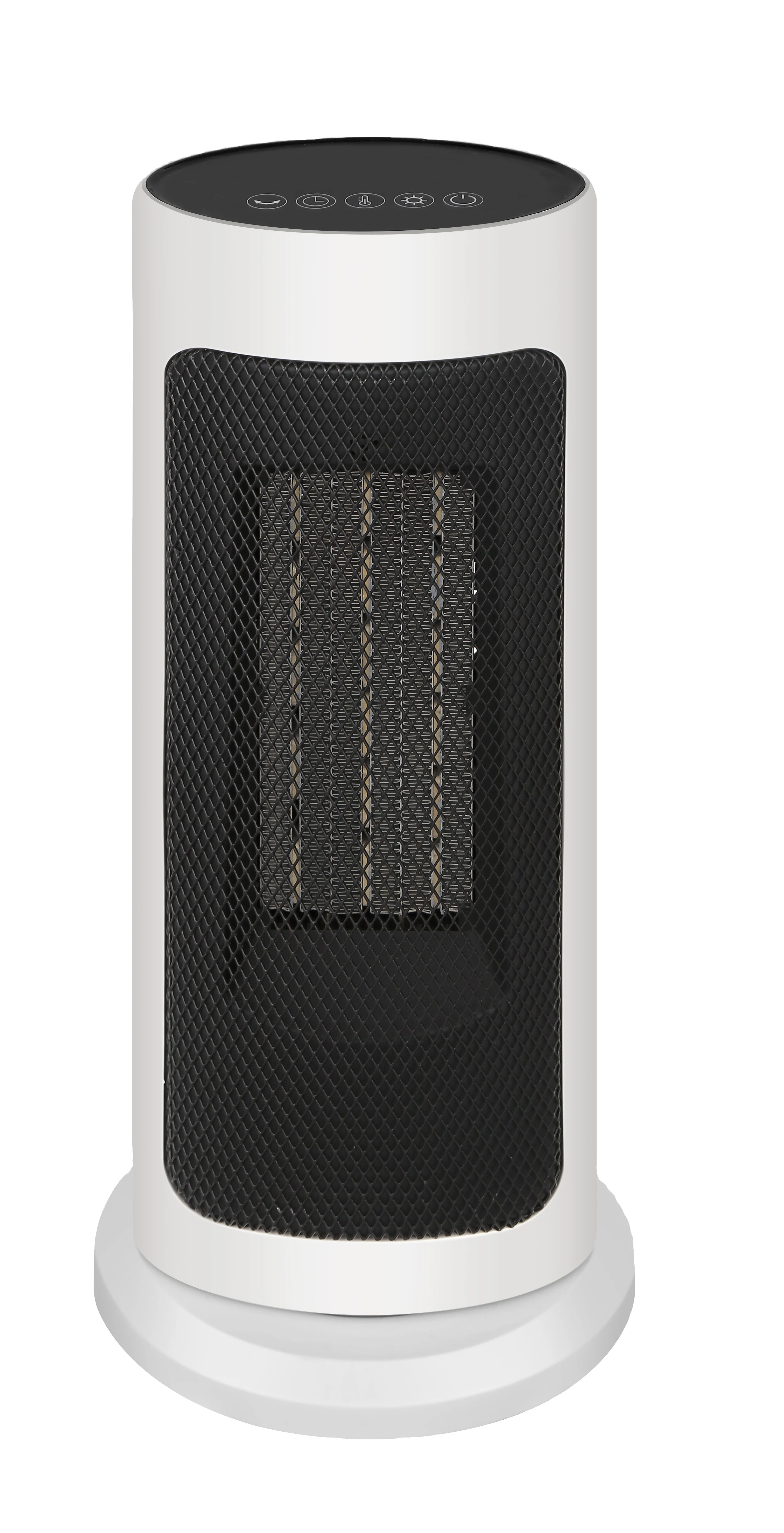 1000w 2000w Fast Heating Quiet Vertical Adjust Thermostat Oscillating Infrared Electric ceramic fan heater with LED Display