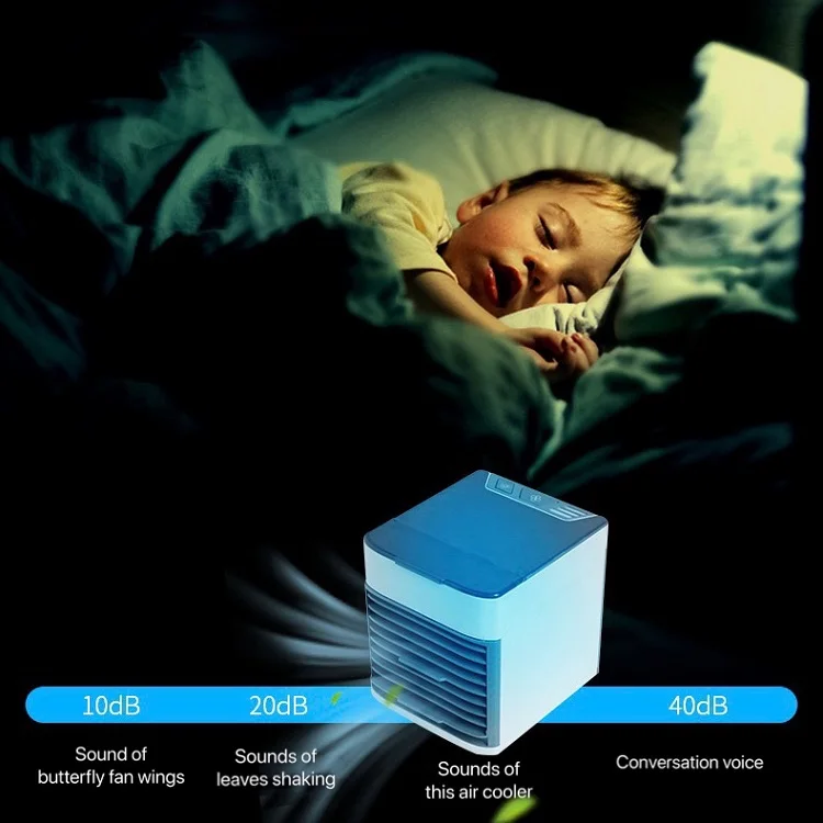  Новинка 2020 электрические портативные кондиционеры охлаждающий увлажнитель вентилятор постоянного тока с USB портативный мини-Кондиционер