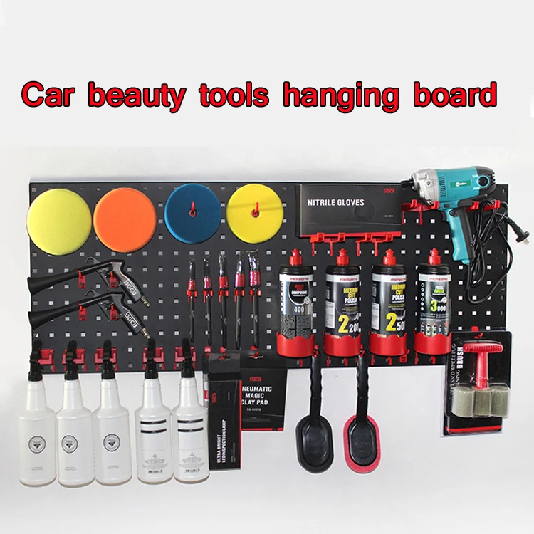 Wholesale garage tool hanging board plastic pegboard hooks