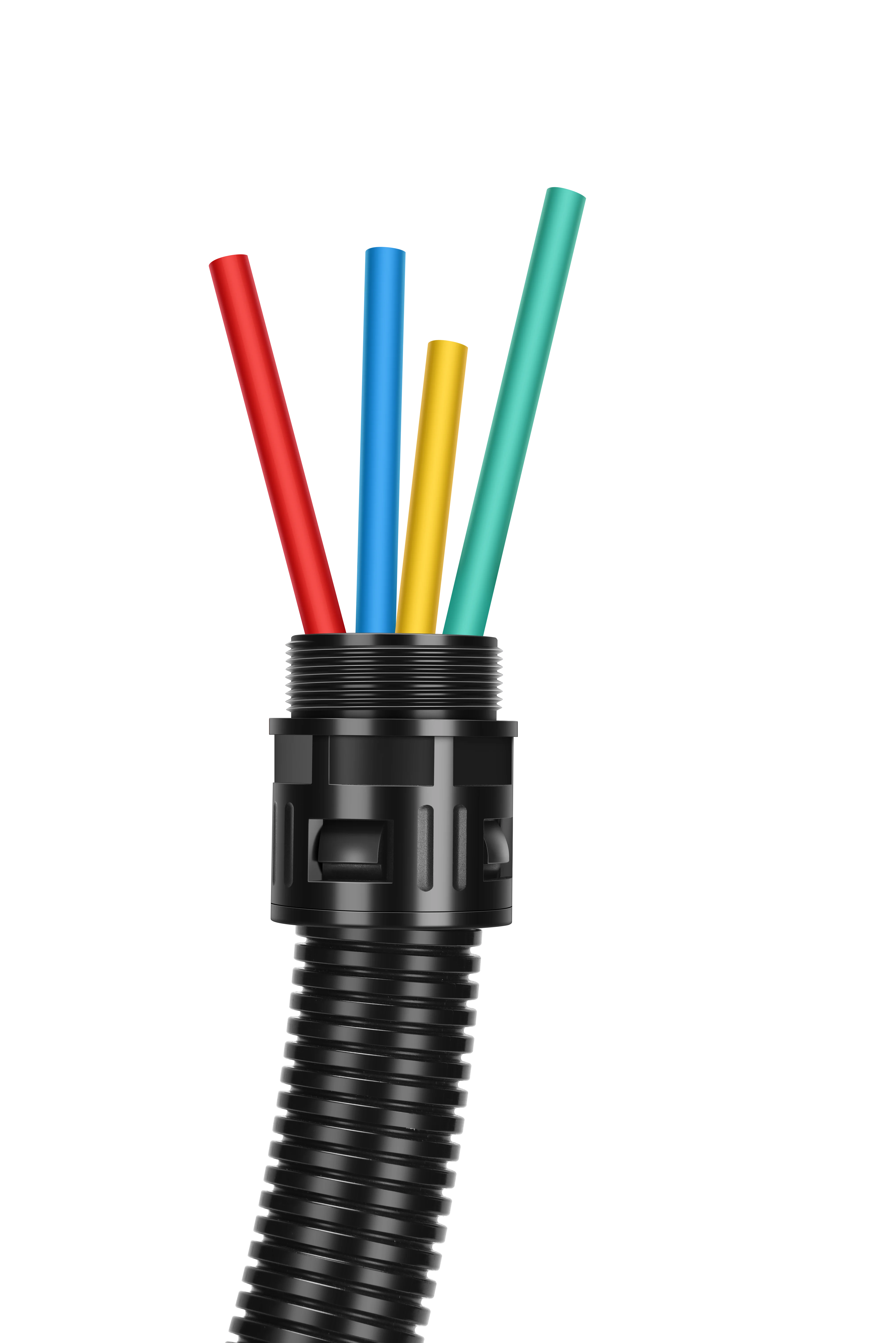 flexible conduits Factory Made Waterproof Electrical Plastic PVC PP PE Nylon flexible electrical conduit