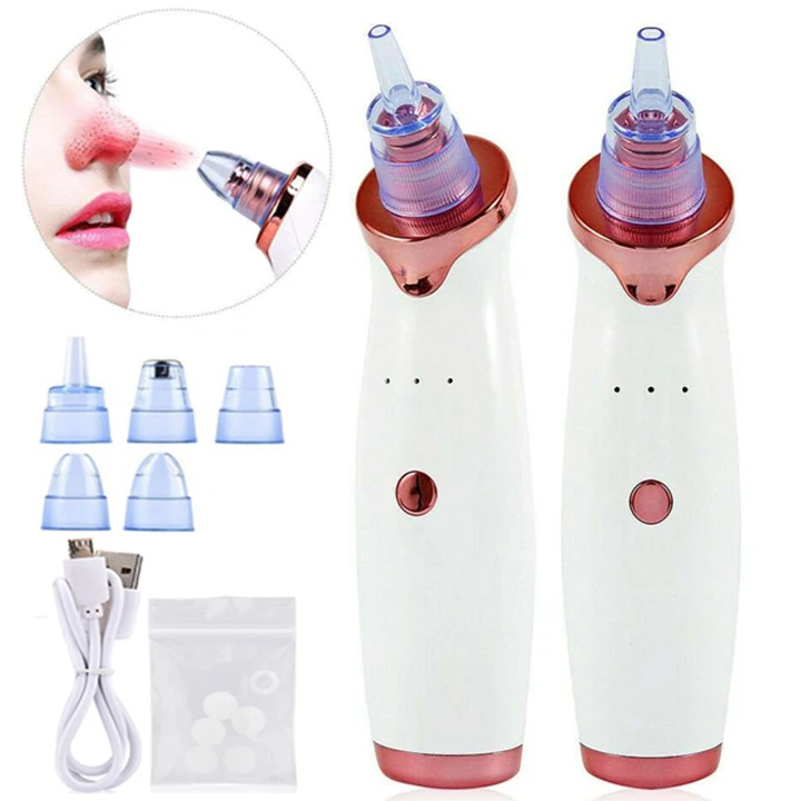 electronic mini pore whiteheads acne device removal tools, professional bye bye black head heads remover vaccum remove blackhead