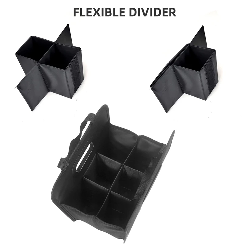 Custom Liquor Drinks Grocery Shopping Heavy Duty Durable Foldable 6 pack Bottle Wine Tote Bag Carrier