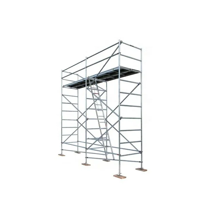 2.0m, 1.5m Ringlock Aluminum Staircase for Ringlock Scaffold