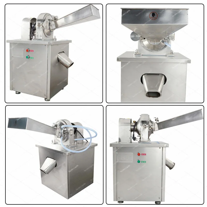 Oyster Shell Seaweed Spice Crusher Dried Mustard Seed Herb Moringa Crushing Powder Cinnamon Sugar Salt Grinding machine