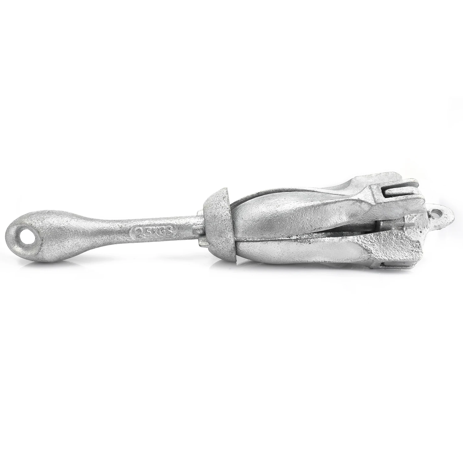 HANSE MARINE Boat Anchor Hot-dip Galvanized Type A Folding Grapnel Anchor 0.7~15 KG for Boat Yacht