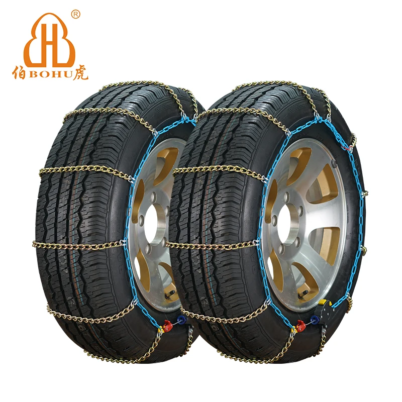 BOHU 2022 new product easy grip snow chains suv snow chain One button automatic tightening tire chain