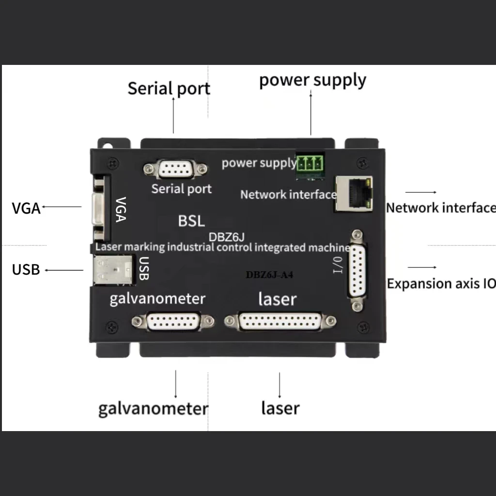 High-efficiency laser marking machine Control Board Linux system for metal marking plastic leather  laser marking machine