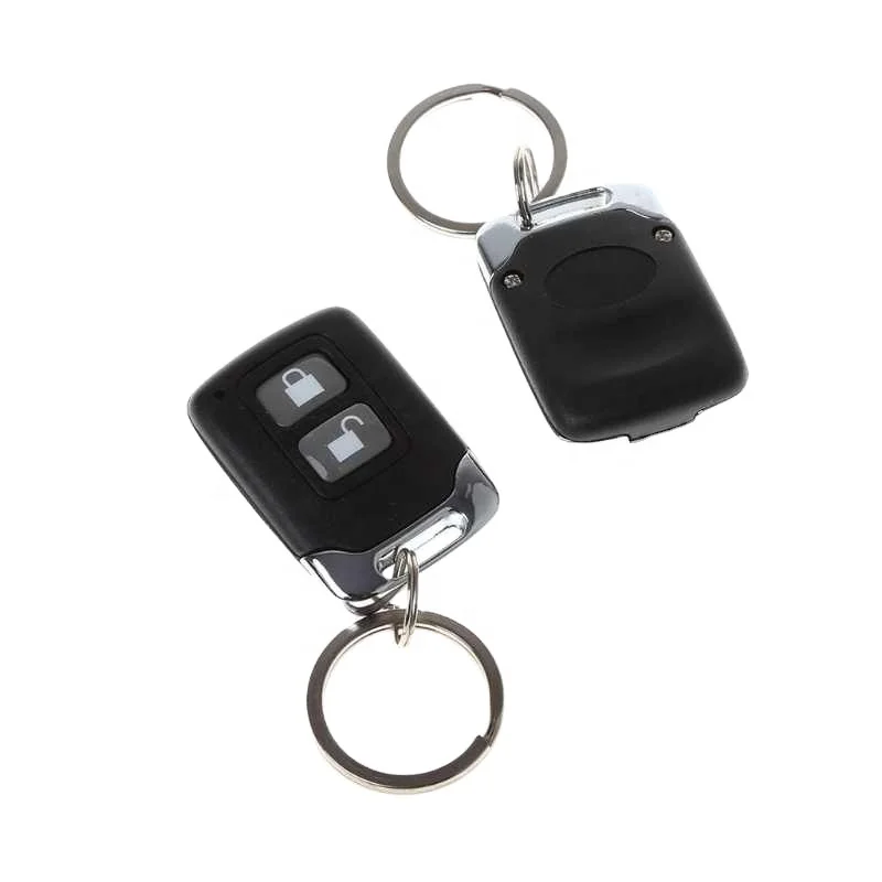  Universal Car Alarm Systems Auto Remote Central Kit Door Lock Locking Vehicle Keyless Entry System with 2