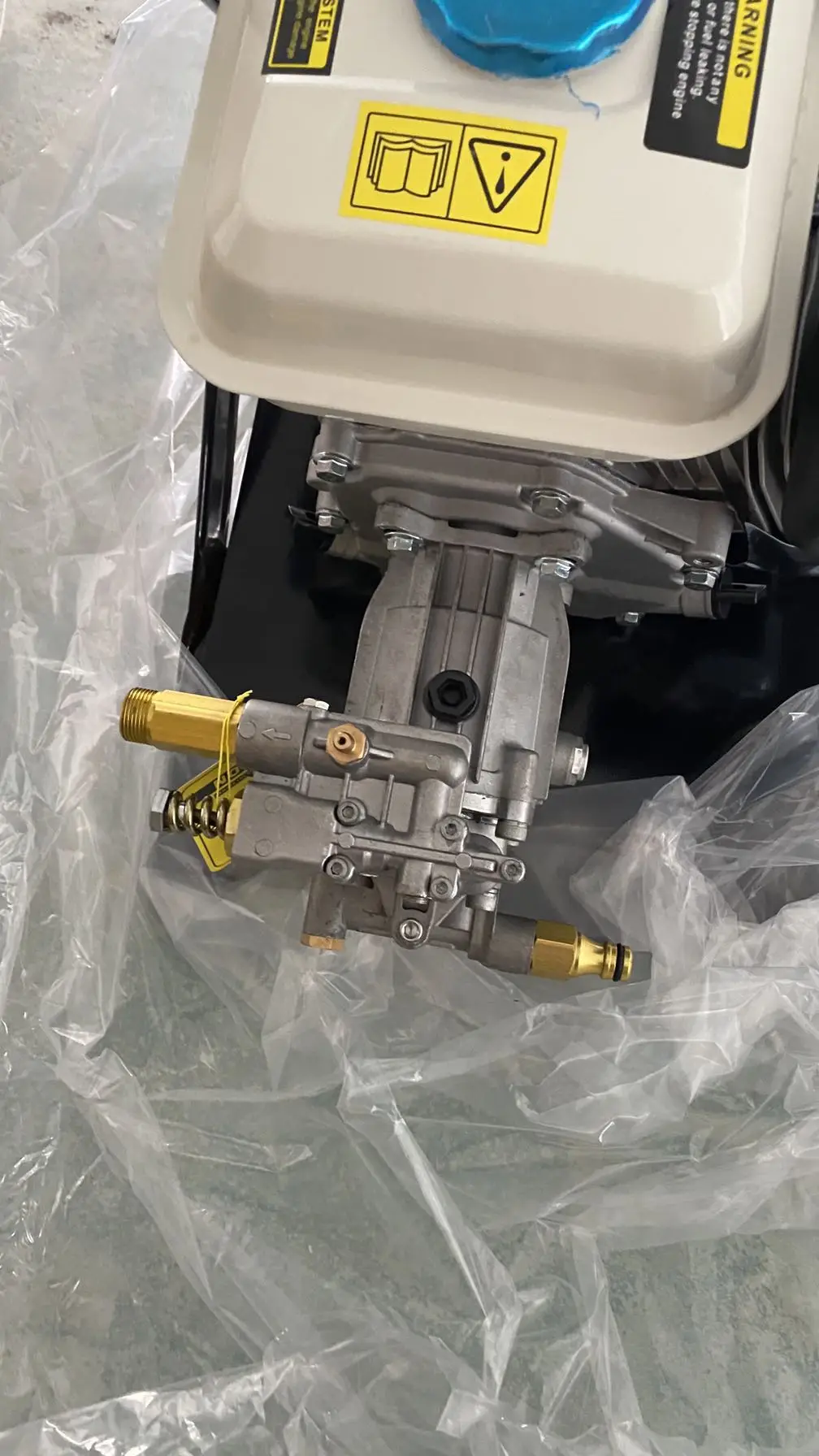 pressure washer ground/hi pressure water washer