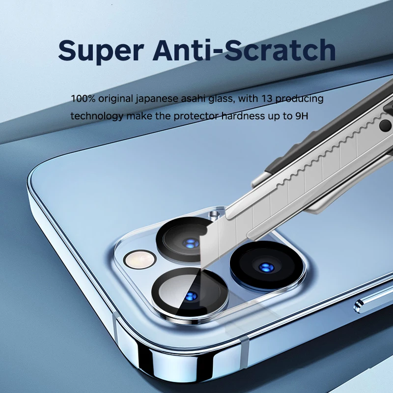 Screen Protector Factory Wholesale 2.5D PMMA Camera Glass Protector for iPhone 13