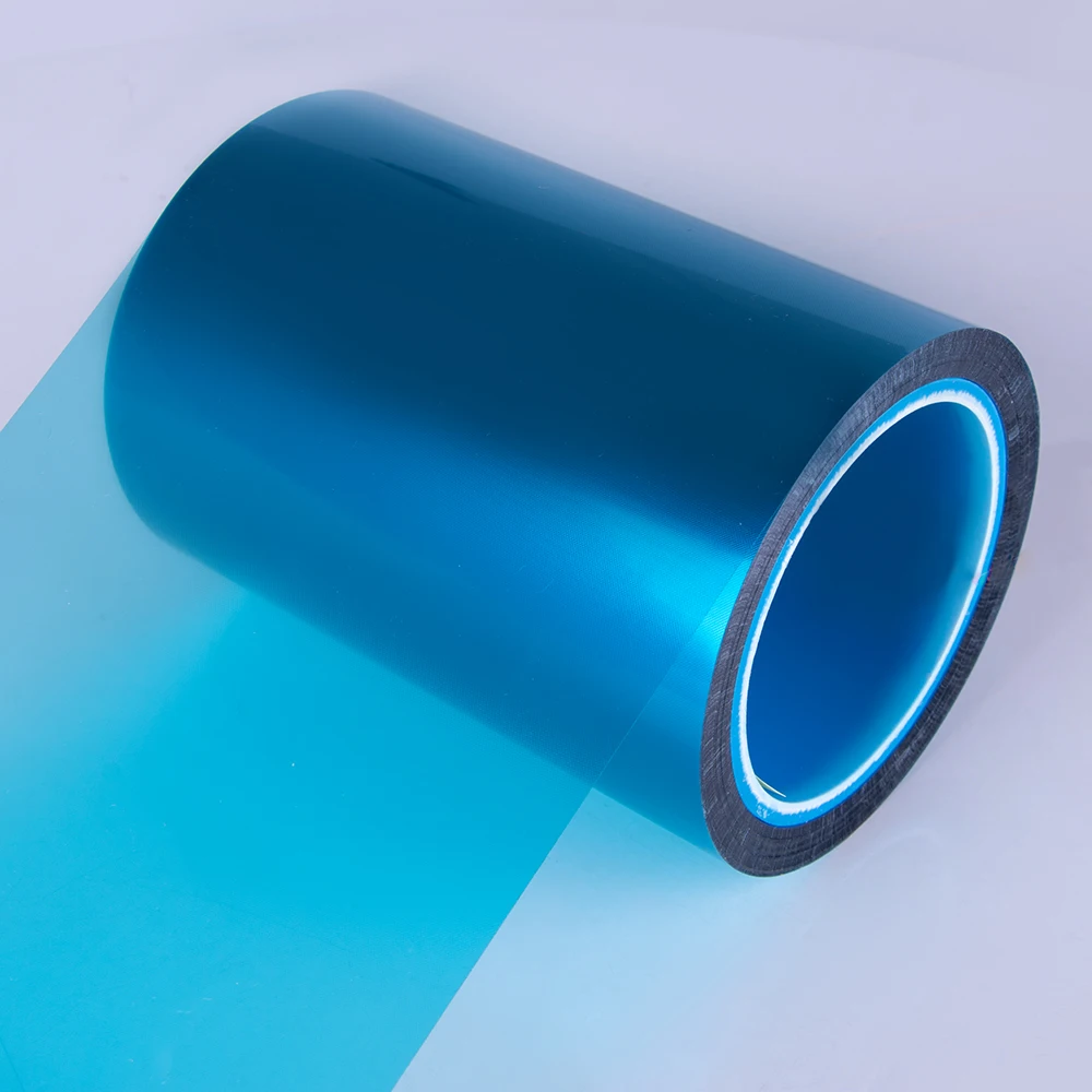 Bue Pink And Green Bopet PET Release Film Liner With Silicone Coating