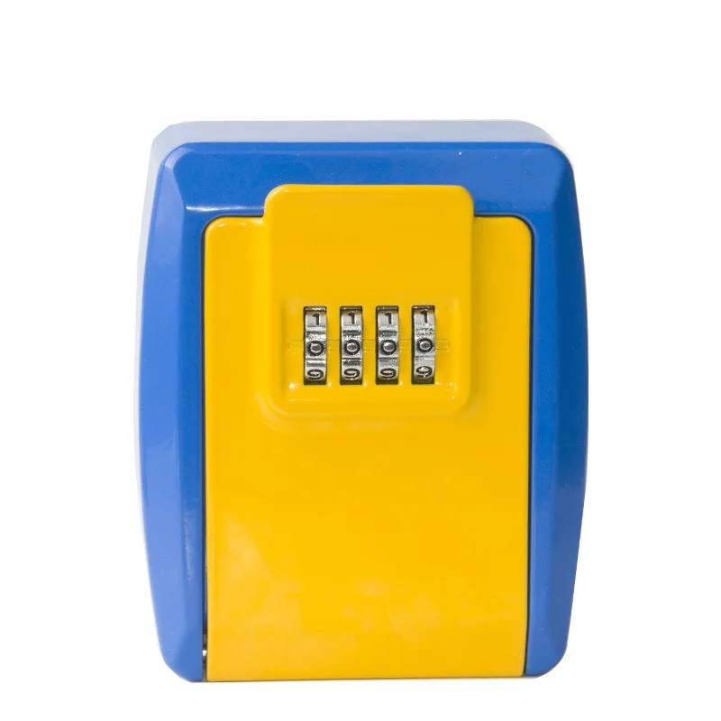 Metal Wall Mount Key Safe Box Waterproof Combination Key Lock Box