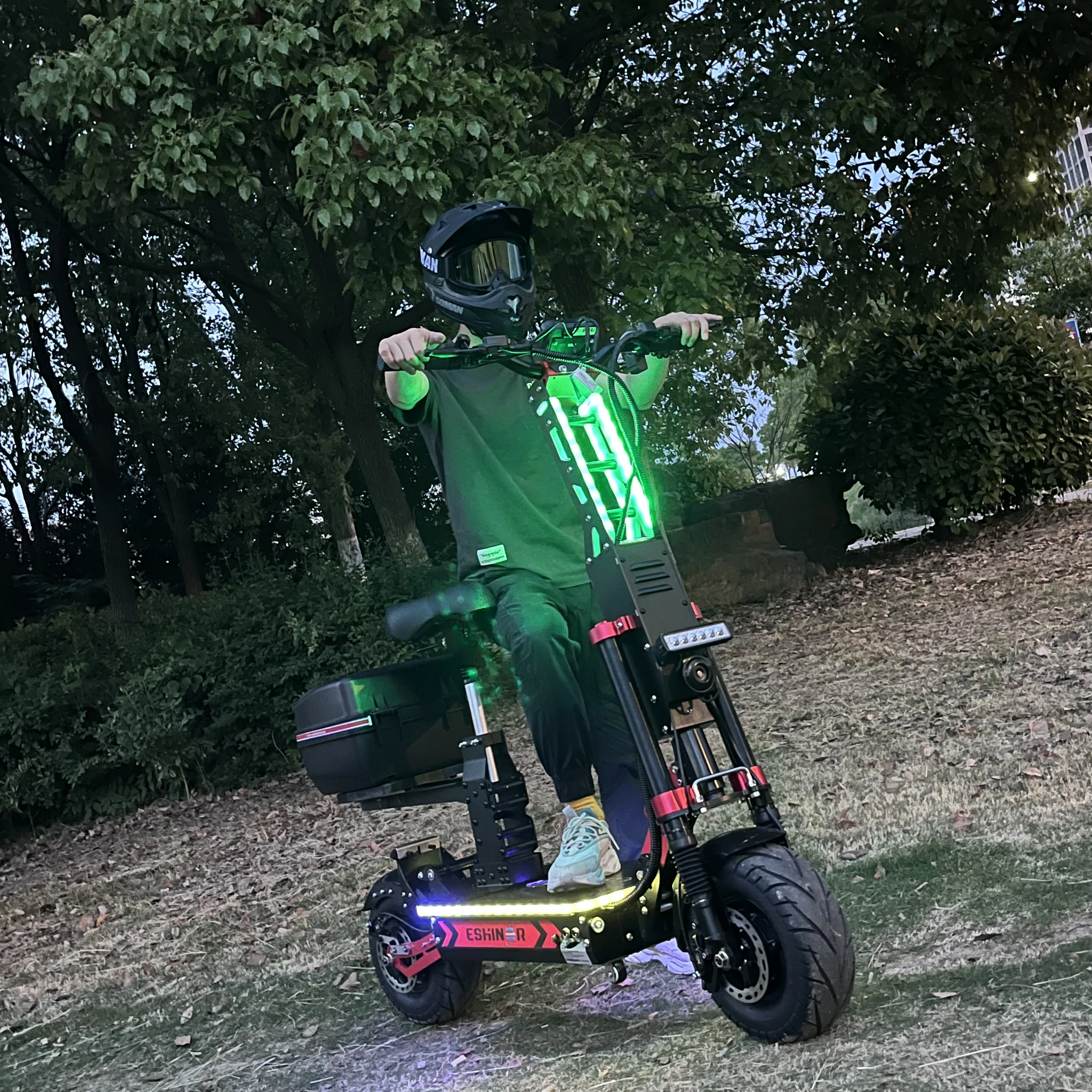 powerful 8000w 72v e scooter manufacturers dual motor off road 14inch big wheels electric scooter wholesale for adults with seat