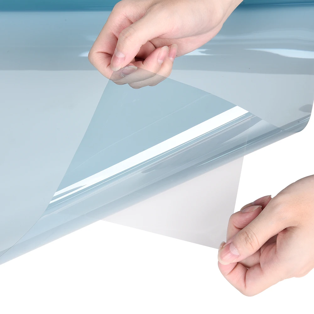 VTL 75% one way vision effectively protecting privacy heat insulation solar ice snow blue car window film