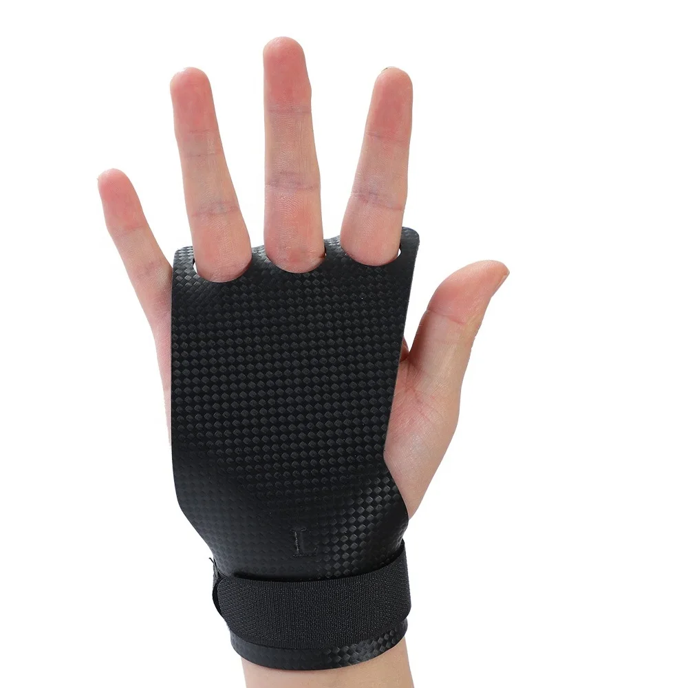 
Custom Logo And Color 3 Hole Leather Gymnastics Hand Grips For Gym Exercise Workout 