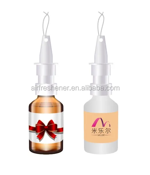 Fragrance custom logo printed car paper air freshener hanging scented card