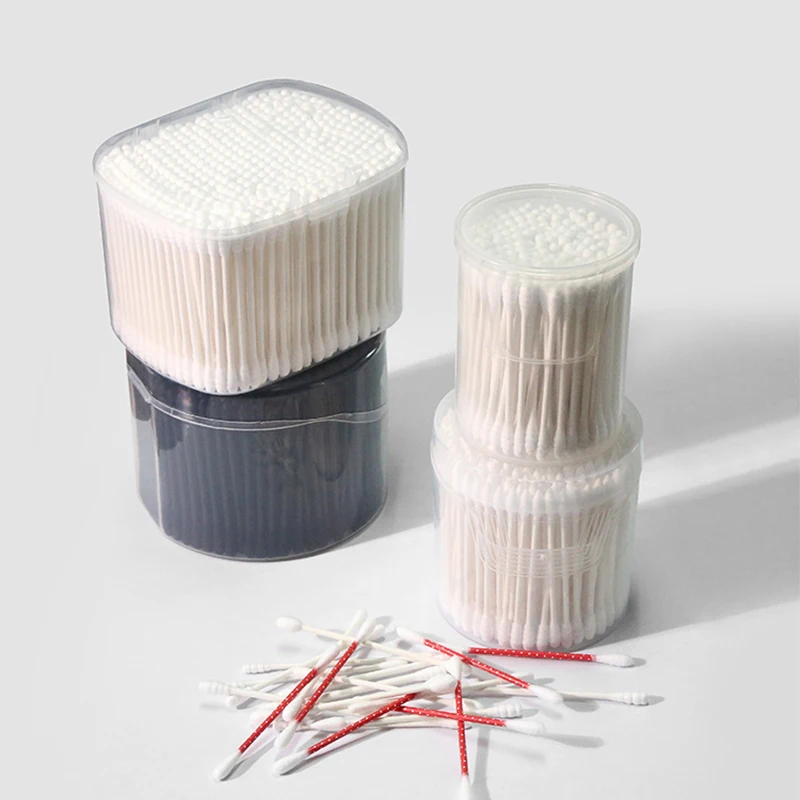 Best Selling Soft Nose Wooden Buds Baby Bamboo Stick Bud Ear Pick Cotton Swab