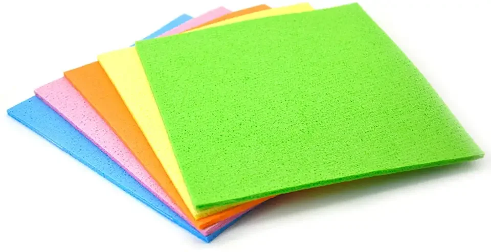 Swedish Dishcloth Eco Reusable Cloth Kitchen Cleaning Dry Cellulose Sponge Cloths