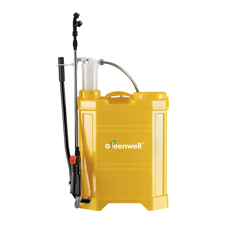 16 liters manual plastic backpack hand pump sprayer