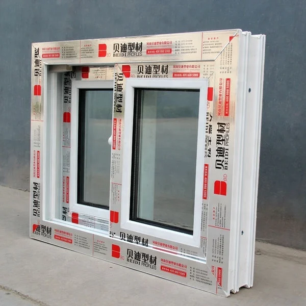 Plastic Frame Material  sliding upvc window