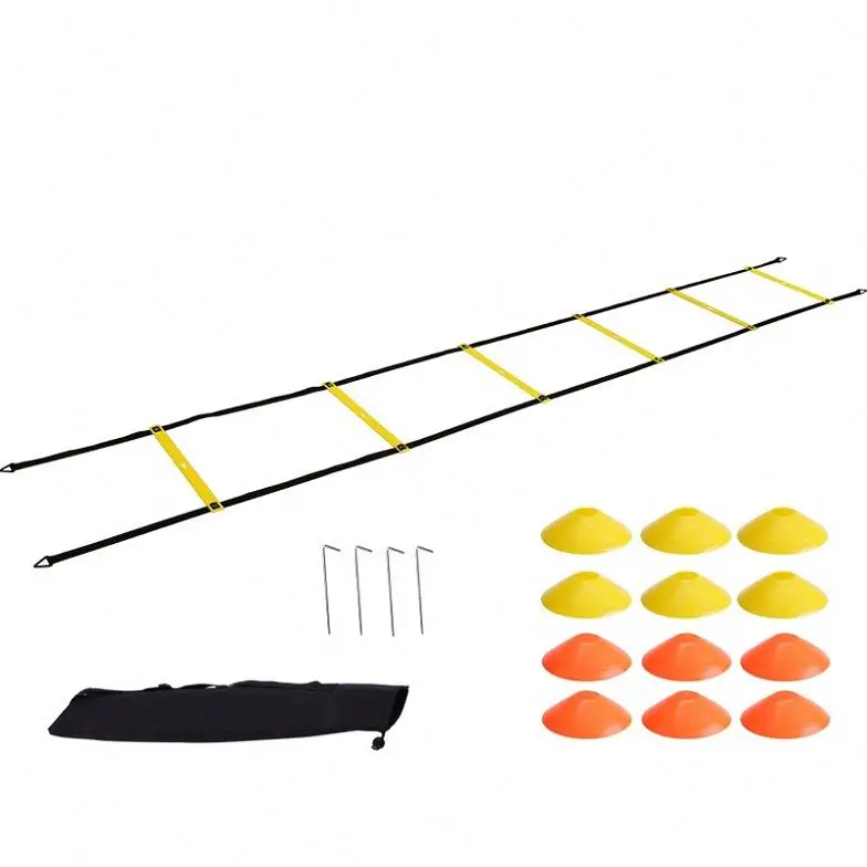 Plastic Foldable Agility Speed Portable Gear Football Football Soccer Training Equipment Set