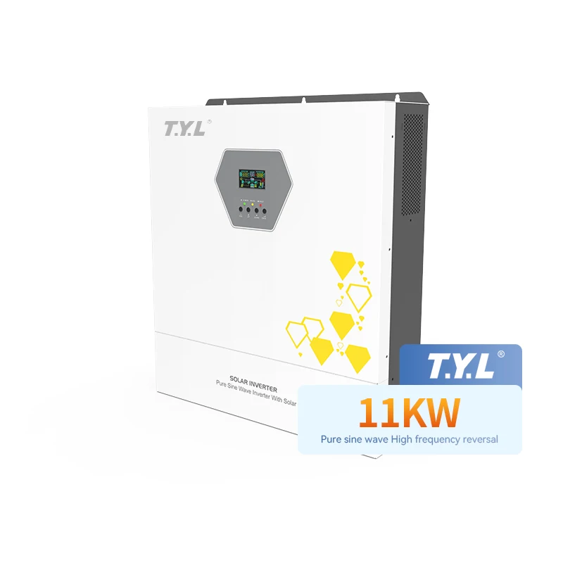 T.Y.L Hot Sell Off Grid Solar hybrid Inverter11kw pure sine wave solar inverters with mppt solar charger for 48v storage battery