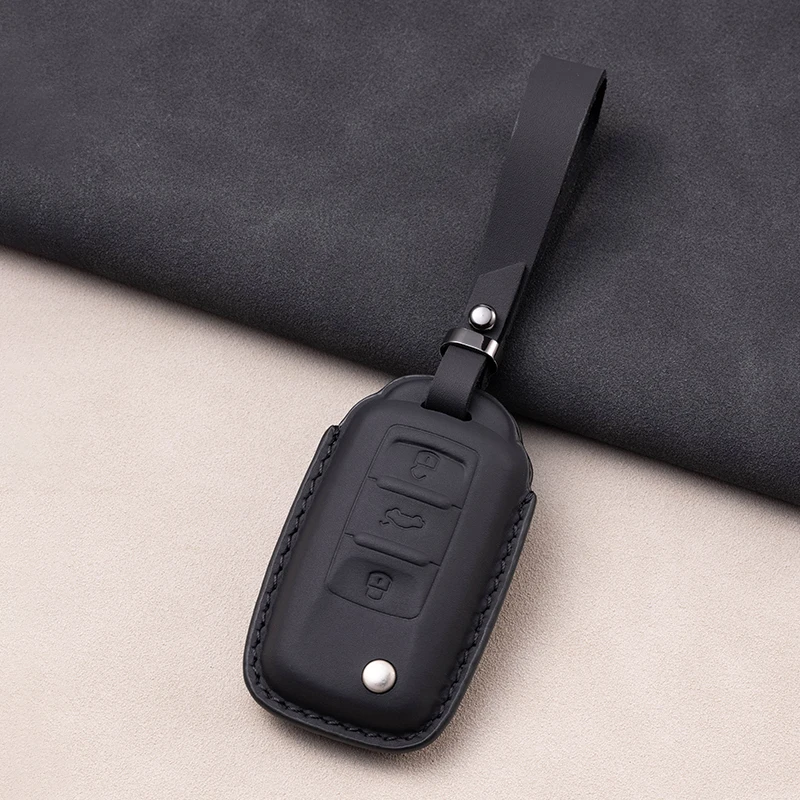 Производитель кожаных изделий Подходит для Volkswagen POLO Santana keycase Langxing Bora Sagitar Passat Case