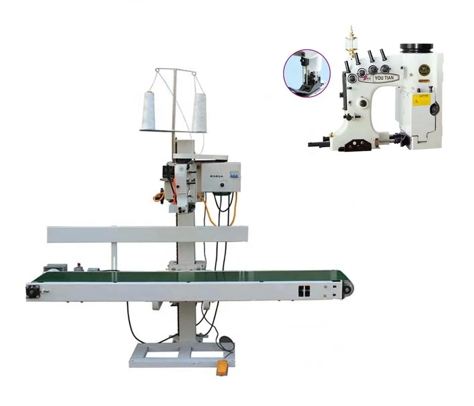 Rice bag sealer flour bag sewing machine