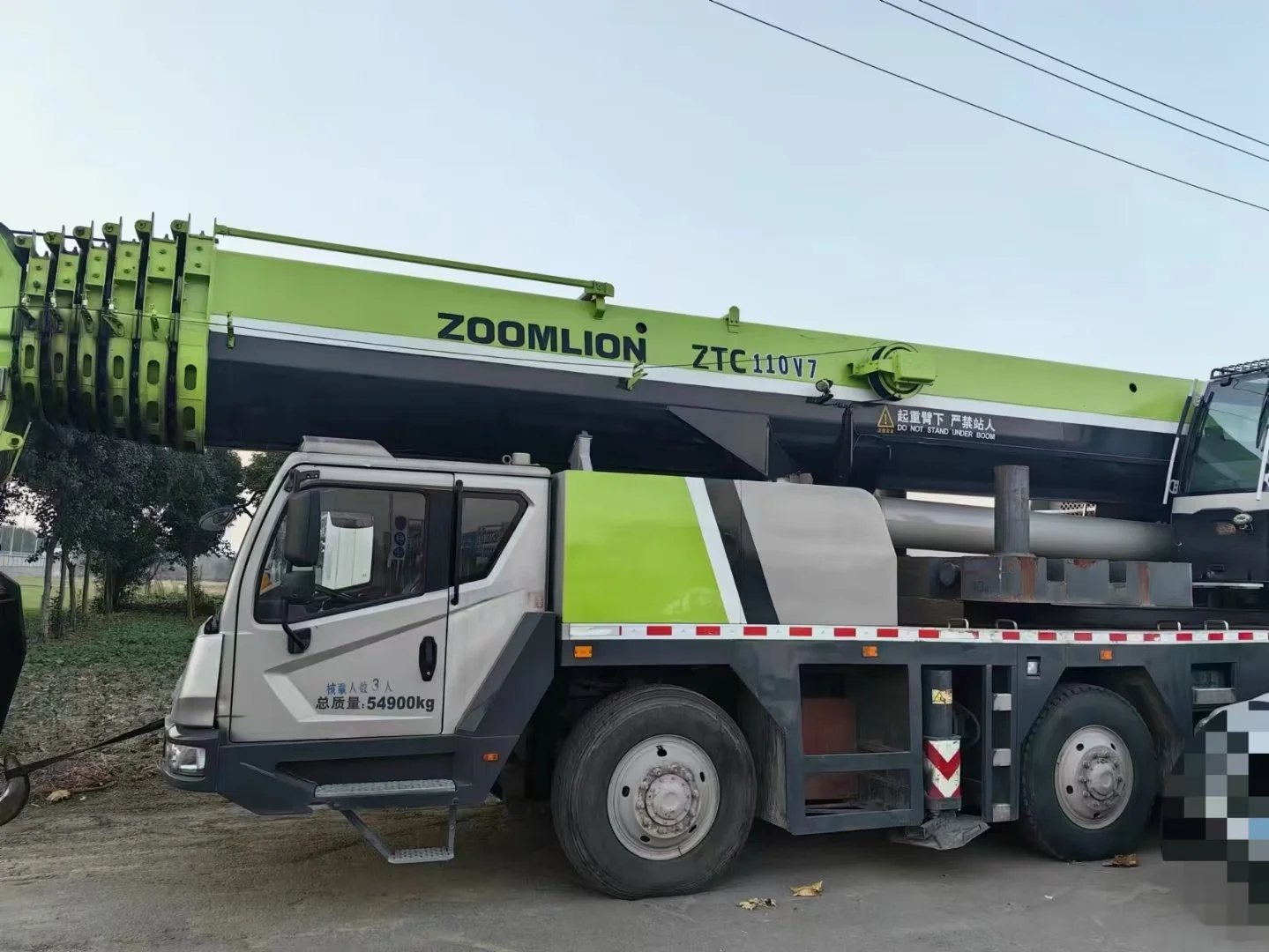Новый автокран ZOOMLION ZTC1100V763 110Ton мобильный кран