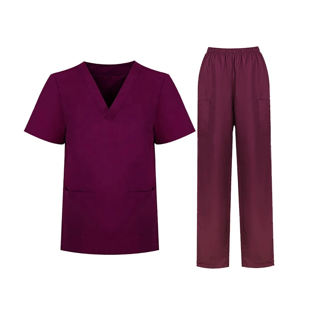 Wholesale Uniform Medical Scrub Spandex Stretch Fashionable Uniforms Medico Nursing Scrubs Uniforms From Pakistan