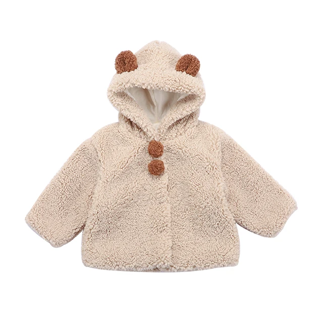 Oem Winter Kids Clothes Babies Elegant Winter Coats Kids Outwear Little Girl Jackets and Coats Polyester OEM Service Solid Girls