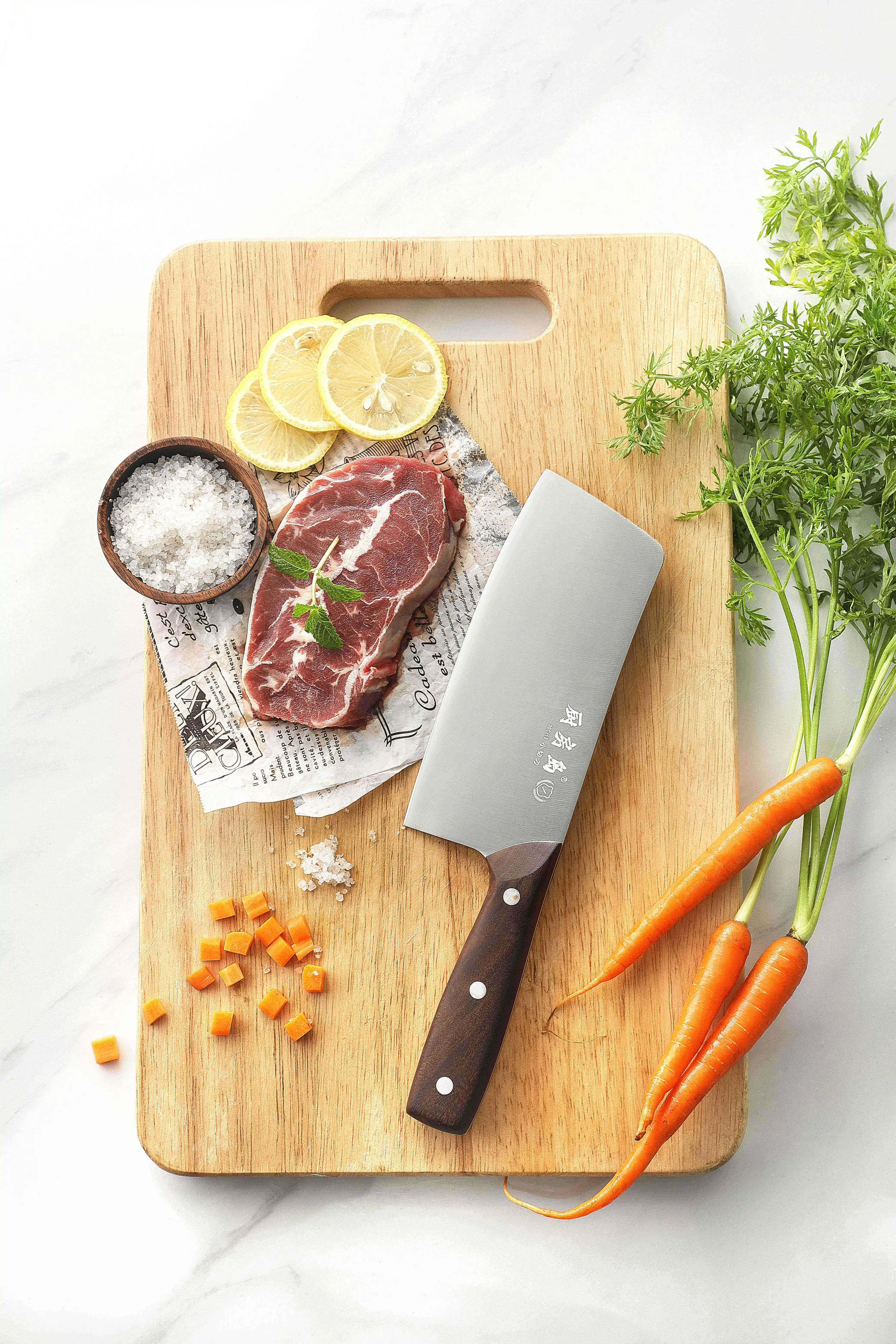 Hot Sale High Quality Stainless Steel Kitchen Knife Manufacturer Luxury Cleaver Knife