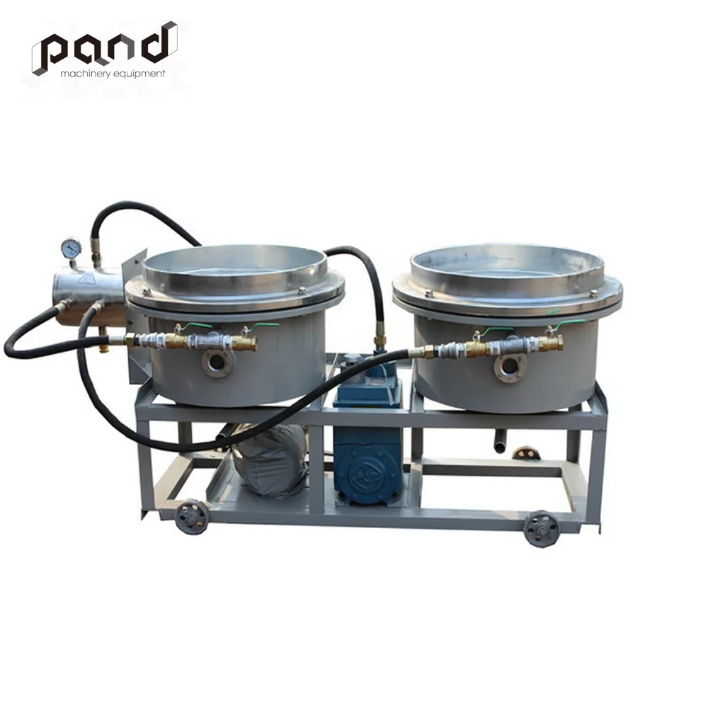 double vacuum cooking oil filter sunflower oil machine